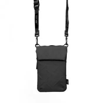 Skinarma Juno bolsa bandolera para teléfono negra