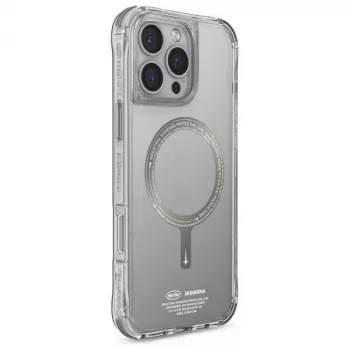 Skinarma Saido Funda para iPhone 16 Pro 6,3 inch con carga magnética Titan