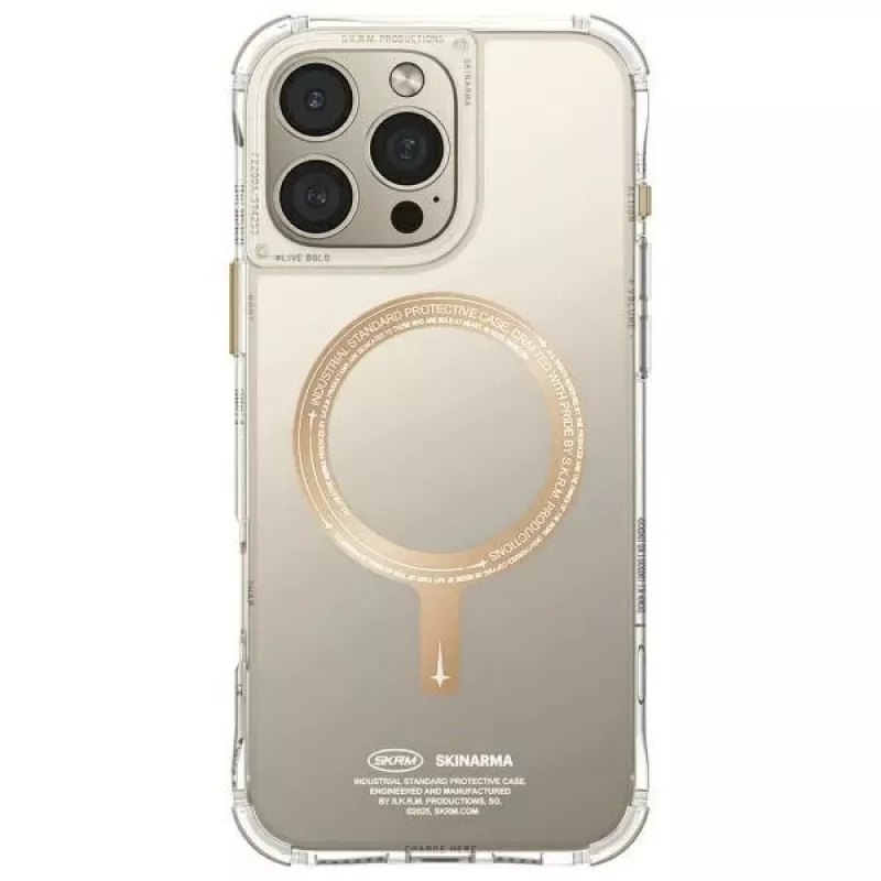 SKINARMA Saido Funda con carga magnética para iPhone 16 Pro 6,3