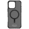 Skinarma Saido Funda para iPhone 16 Pro Max 6,9 pulgadas, carga magnética, negro