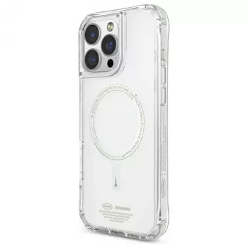 SKINARMA Saido Funda para Apple iPhone 16 Pro Max 6,9 pulgadas carga magnética verde (Niteglow)