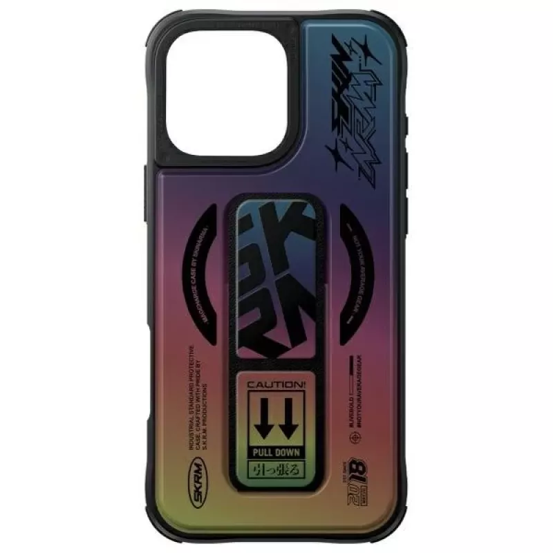 SKINARMA Kira Kobai Funda con carga magnética y soporte de agarre para iPhone 16 Pro Max 6,9