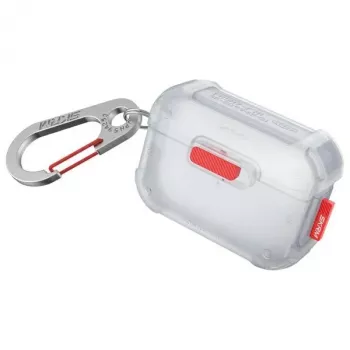 Skinarma Mecha Funda para AirPods Pro 2, Frost Translucent