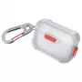 Skinarma Mecha Funda para AirPods Pro 2, Frost Translucent