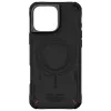Skinarma Mecha Funda para iPhone 16 Pro 6,3 pulgadas, carga magnética, negro