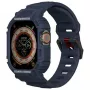 SKINARMA Mecha funda 2 en 1 con correa para Apple Watch Ultra 49mm azul marino