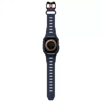 SKINARMA Mecha funda 2 en 1 con correa para Apple Watch Ultra 49mm azul marino