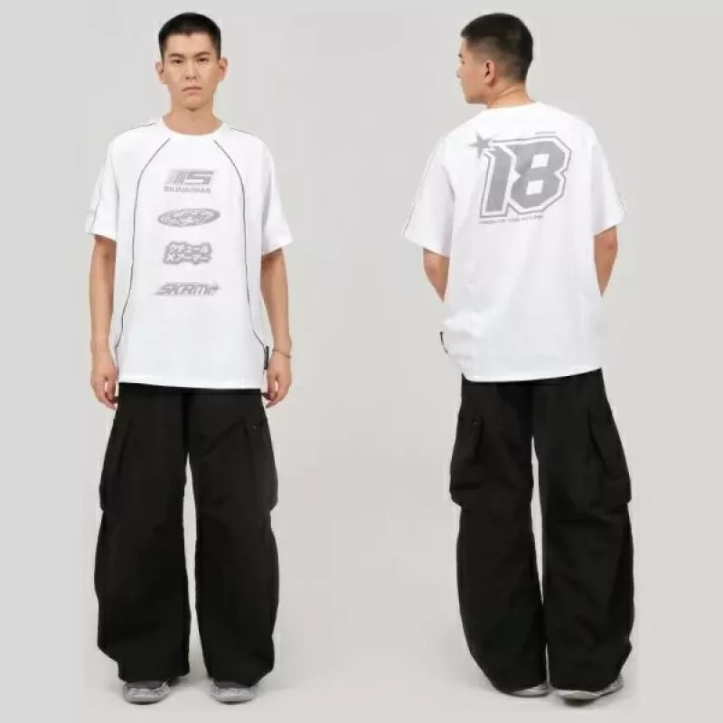 Skinarma Camiseta Delta L blanca