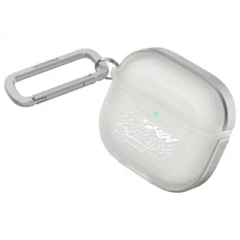 Skinarma Kinzoku funda para AirPods 4, Frost