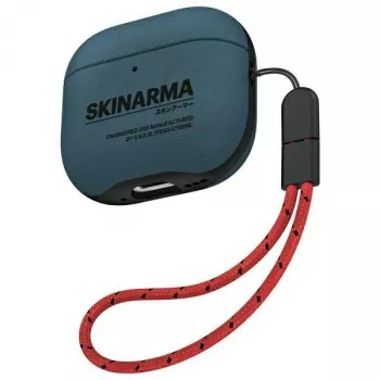 Skinarma Spunk funda para AirPods 4, azul