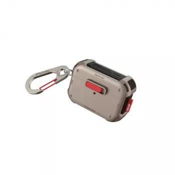 Skinarma Mecha funda protectora para AirPods Pro 2, champán