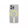 Skinarma Helix funda con carga magnética y soporte giratorio 360 para iPhone 16 Pro, transparente