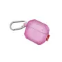 Skinarma Mecha CE funda protectora para Apple AirPods 4, fucsia