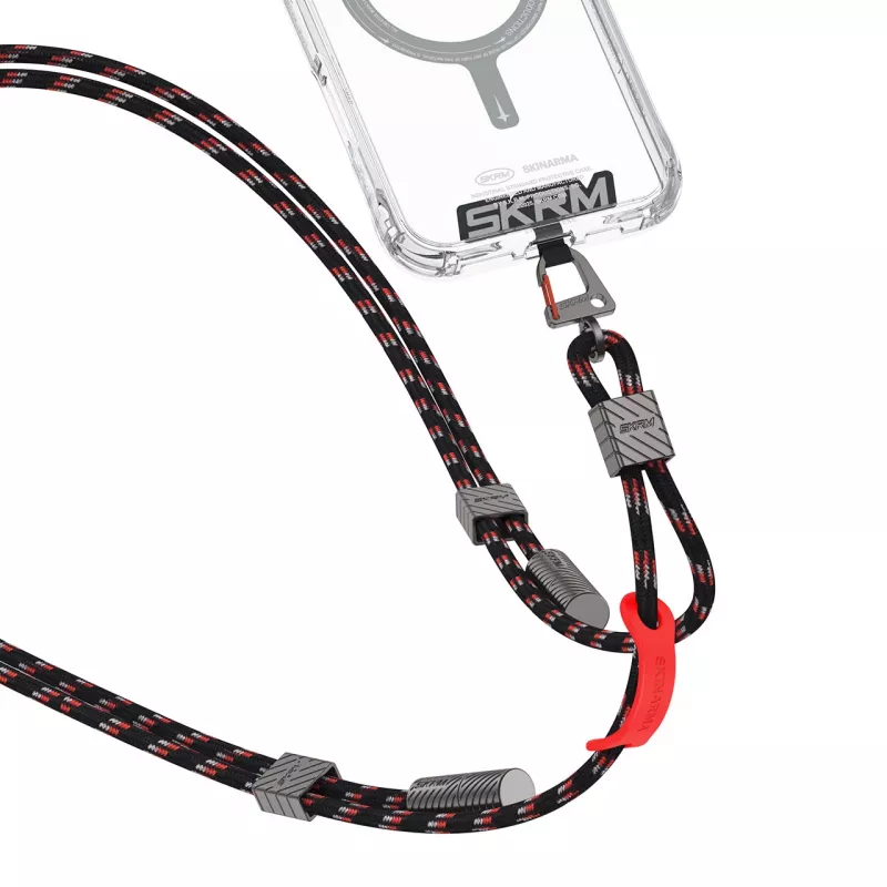 Skinarma Dyno Ve cable cordón 2 en 1 USB-C a USB-C, 80 cm, negro