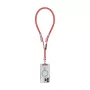 Skinarma Dyno Ve cordón para teléfono 2 en 1 con cable de carga USB-C, 30 cm, rojo