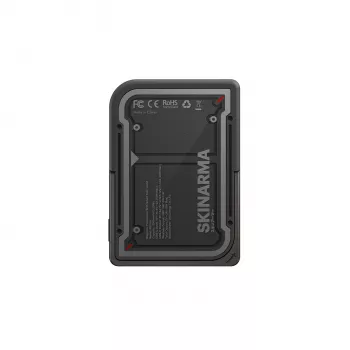 Skinarma Nexus Mecha batería externa magnética con soporte plegable 5000mAh 20W PD USB-C MagSafe negra