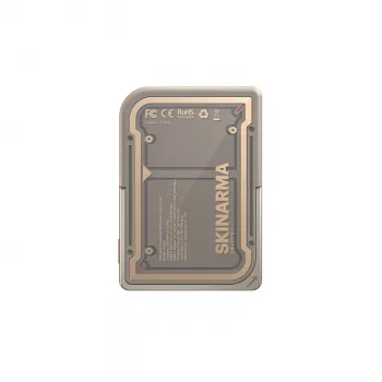 Skinarma Nexus Mecha Magnetic Kick-Stand Power Bank 5000mAh 20W PD USB-C MagSafe oro