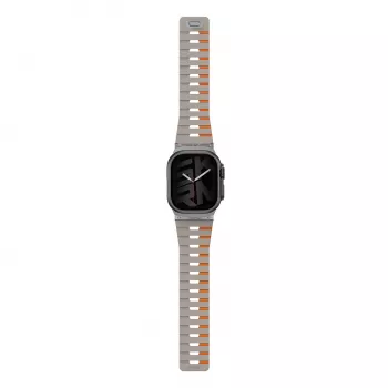 Skinarma Gemini correa para Apple Watch 49/46/45/44 mm gris