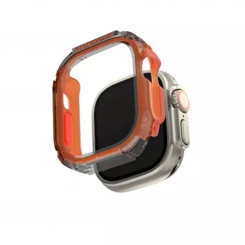 Skinarma Atom carcasa bumper para Apple Watch Ultra 49mm - Sienna
