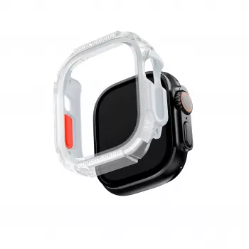 Skinarma Atom carcasa para Apple Watch 49mm Frost