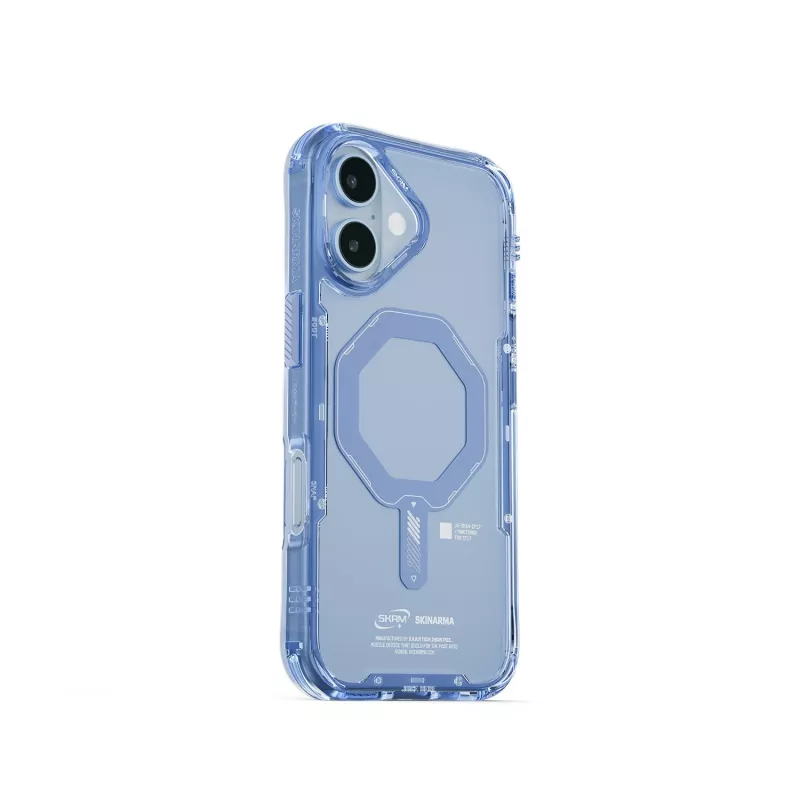 SKINARMA Saido funda de carga magnética para Apple iPhone 17 - azul