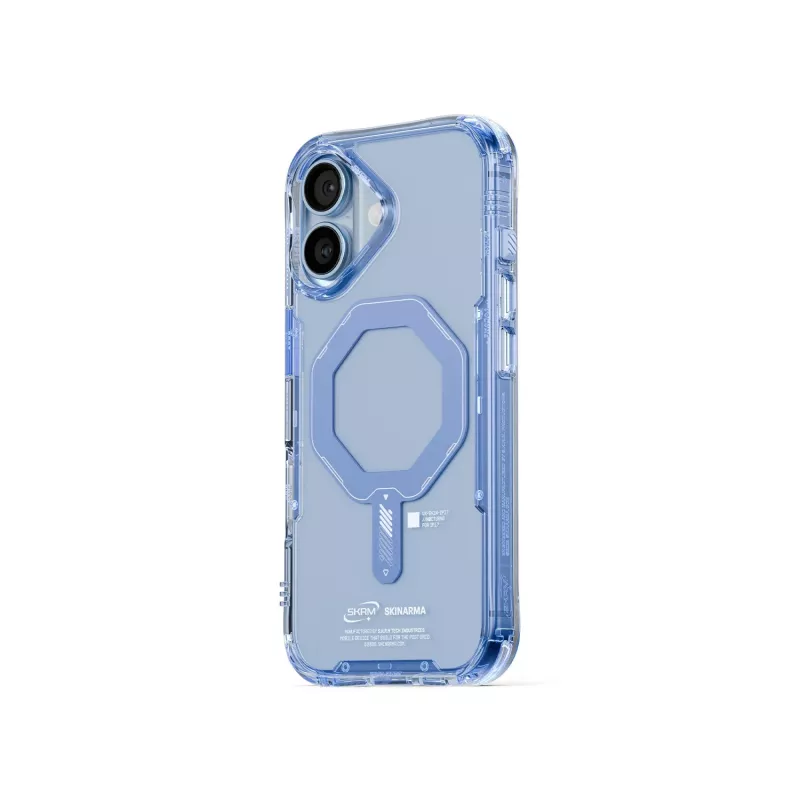 SKINARMA Saido funda de carga magnética para Apple iPhone 17 - azul