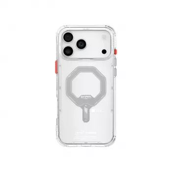 SKINARMA Saido funda de carga magnética para Apple iPhone 17 Pro, transparente