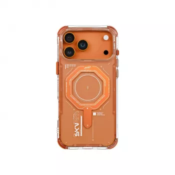 Skinarma Magma funda magnética para Apple iPhone 17 Pro - naranja