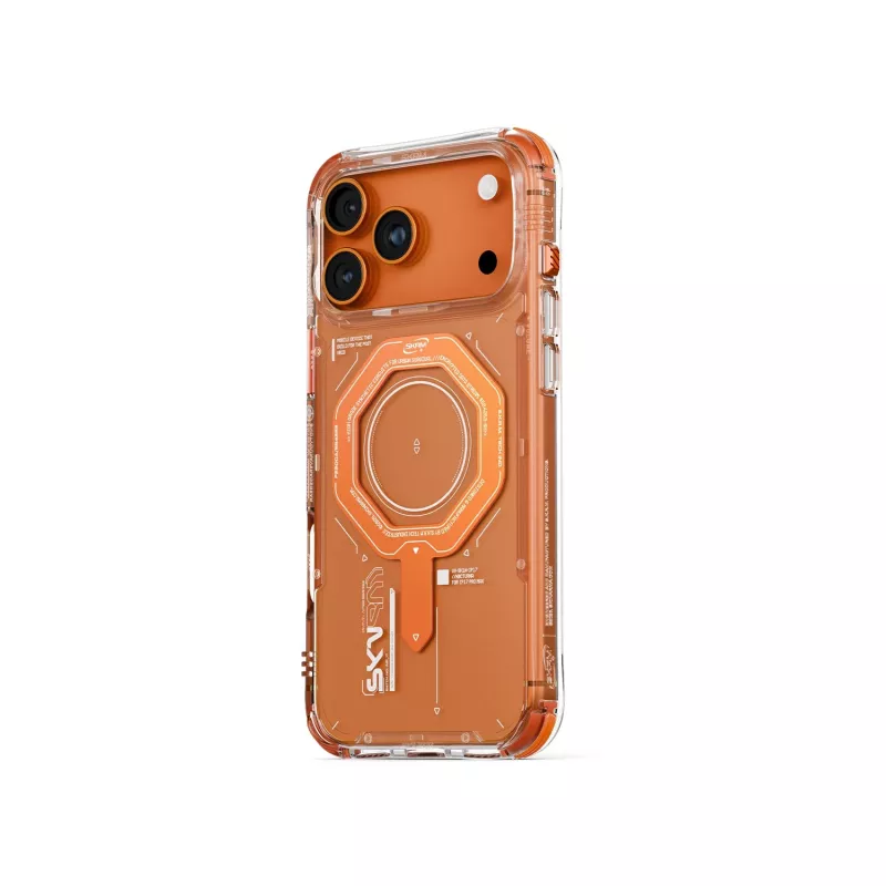 Skinarma Magma funda magnética para Apple iPhone 17 Pro - naranja