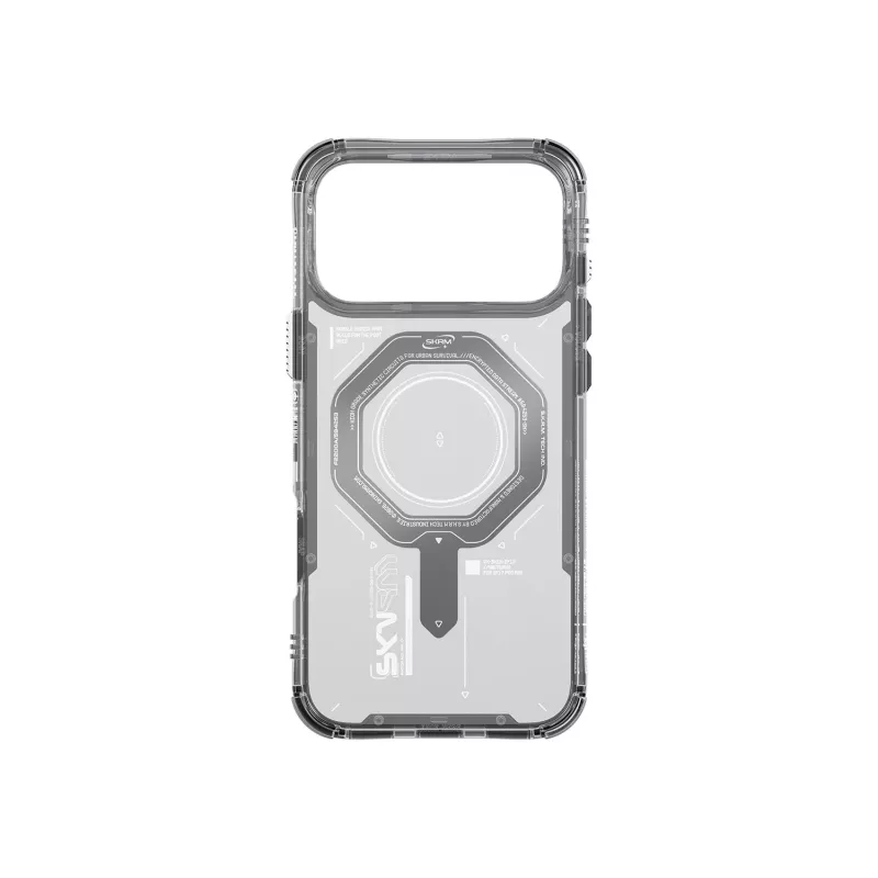SKINARMA Magma funda para iPhone 17 Pro Max carga magnética Graphite