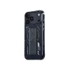 SKINARMA Helio funda para iPhone 17 Pro carga magnética + soporte con agarre Graphite