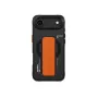 SKINARMA Haxa funda con anillo magnético Mag-Charge y soporte con grip para Apple iPhone Air, negro (SK-2025IP6.6-HAXA-GRA)