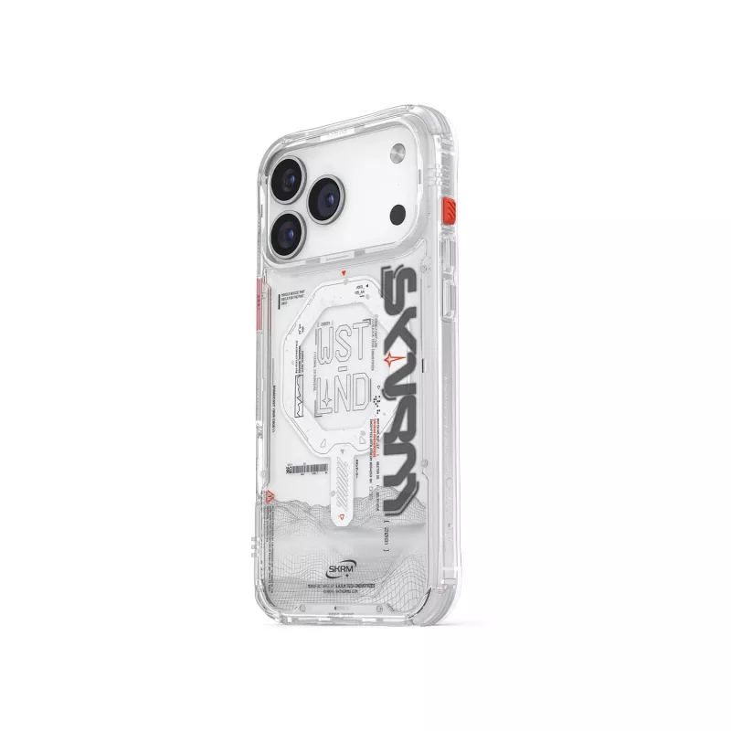 Skinarma Sonix funda para Apple iPhone 17 Pro con carga magnética, transparente
