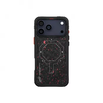 Skinarma Vektor funda para iPhone 17 Pro con carga magnética, negro