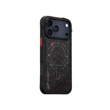 Skinarma Vektor funda para iPhone 17 Pro Max con carga magnética, negro