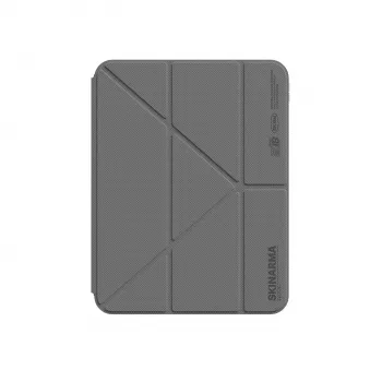 Skinarma Zeta funda tipo folio para iPad 11 (A16, 2025) / iPad 10,9 inch (10.ª generación, 2022) - Gris