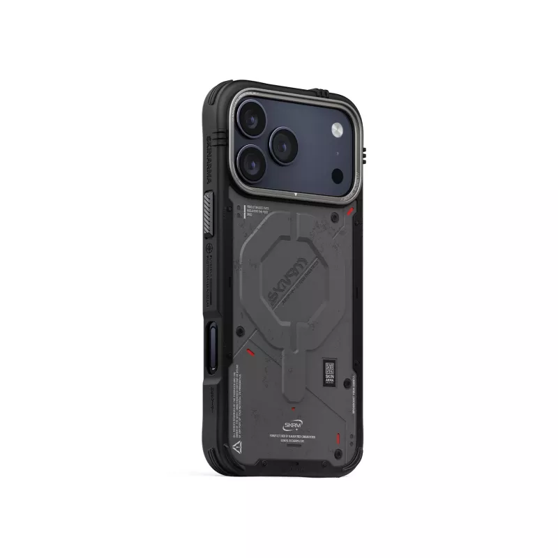 Skinarma Vigor funda MagSafe para iPhone 17 Pro, grafito