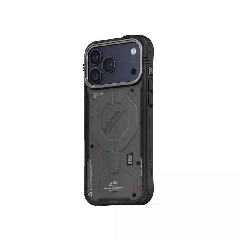 Skinarma Vigor funda MagSafe para iPhone 17 Pro, grafito