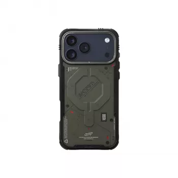 Skinarma Vigor funda MagSafe para iPhone 17 Pro, verde