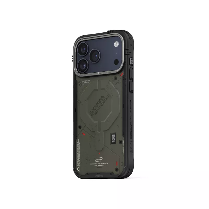 Skinarma Vigor funda MagSafe para iPhone 17 Pro Max, verde