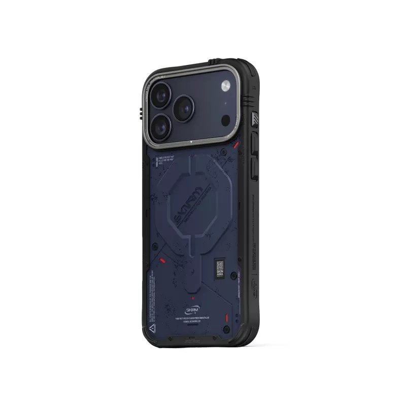 Skinarma Vigor funda MagSafe para iPhone 17 Pro, azul