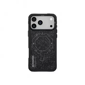Skinarma Vektor Funda MagSafe para iPhone 17 Pro, Onyx Black