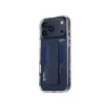 Skinarma Haxa funda con carga magnética + soporte con grip para Apple iPhone 17 Pro Max, azul