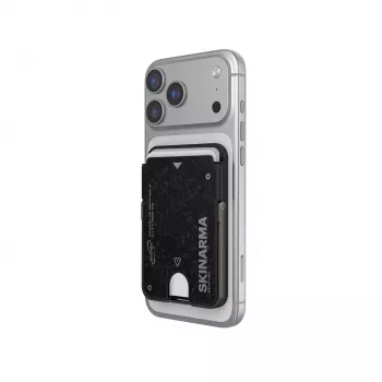 Skinarma Vektor Magnetic Smart Kick-Stand funda cartera, Onyx
