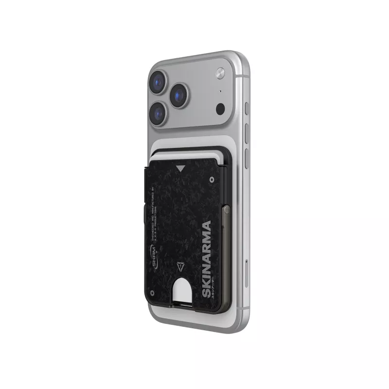 Skinarma Vektor Magnetic Smart Kick-Stand funda cartera, Onyx