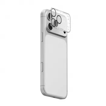 Skinarma Magma protector de lente de cámara mate completo para iPhone 17 Pro - Gris