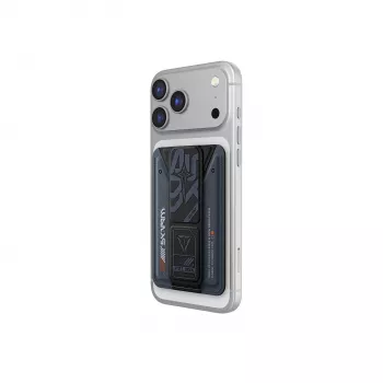 Skinarma Kado Aegis Cardholder magnético con soporte y grip Navy Blue