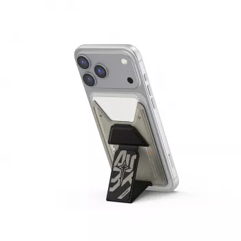 Skinarma Kado Aegis Cardholder magnético con soporte y grip Grey