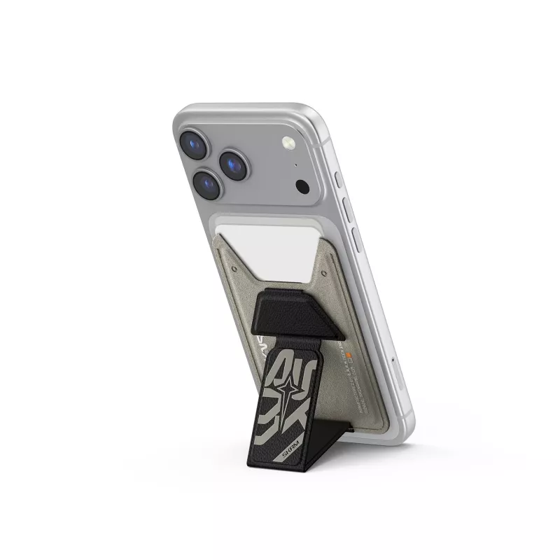 Skinarma Kado Aegis Cardholder magnético con soporte y grip Grey