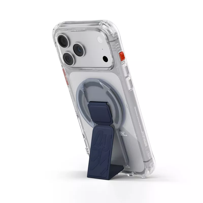 SKINARMA Arch XEPhaze Smart Grip-Stand soporte y grip magnético para teléfono Blue